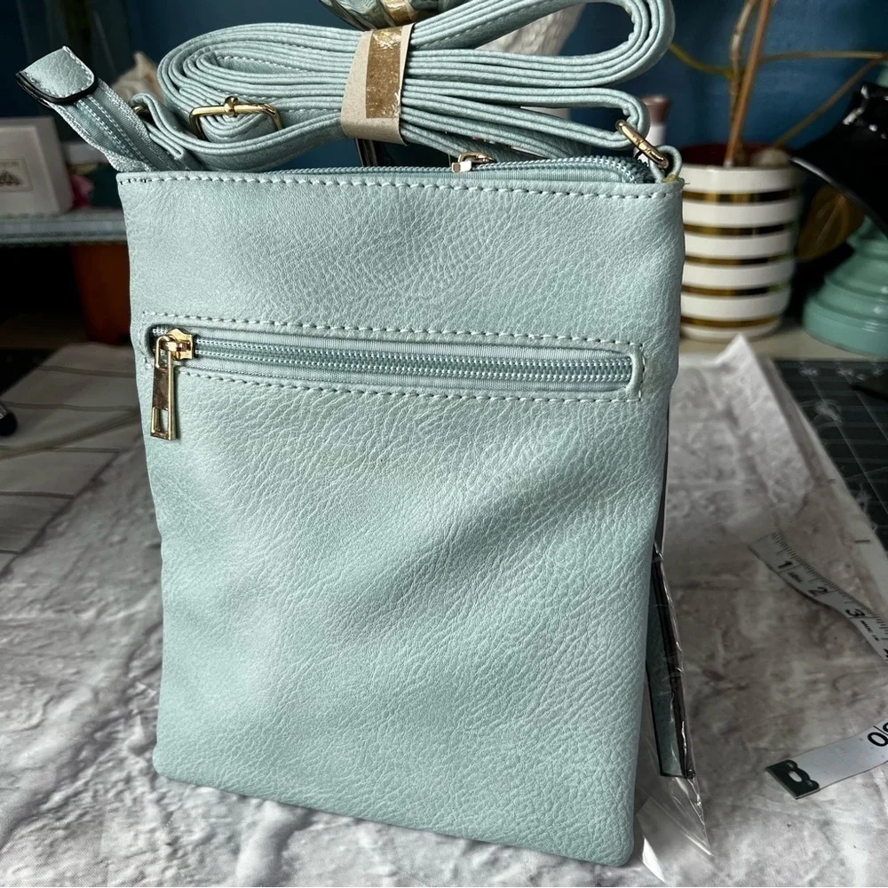 Nina Multi Zipper Crossbody Bag - Picture 2 of 9